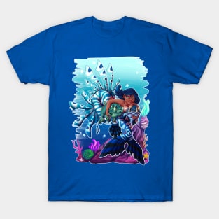 Mermaid pals at sea T-Shirt